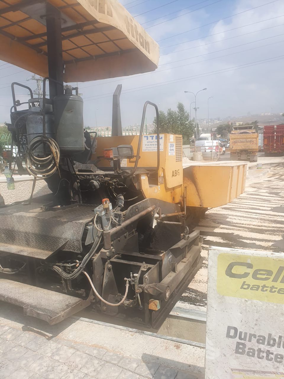 התקדמות הפרויקט באתר